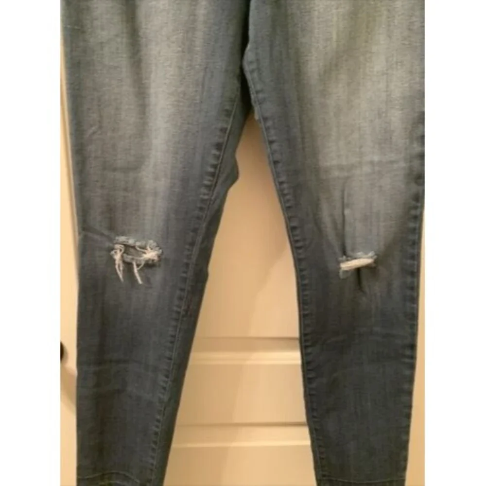 William Rast Women's Destroyed Distressed Denim Jeans w/Pockets Blue Size 32